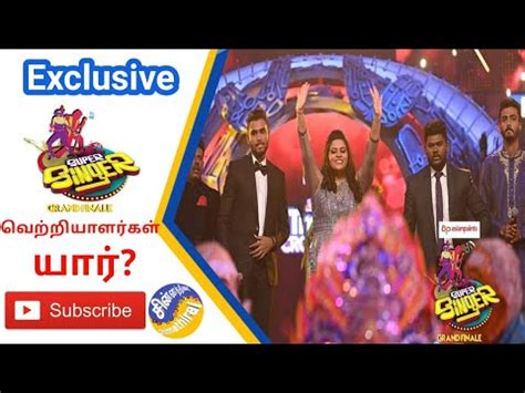 The grand finale promo videos have already started trending in the social media. SuperSinger Season7 Title Winner - Grand Finale Live Star ...