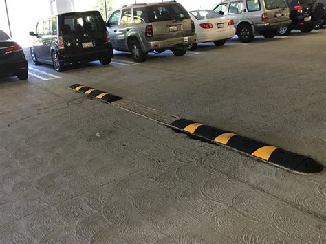 Speed Bumps Installed In Parking Lots C And F Were To Address Excessive