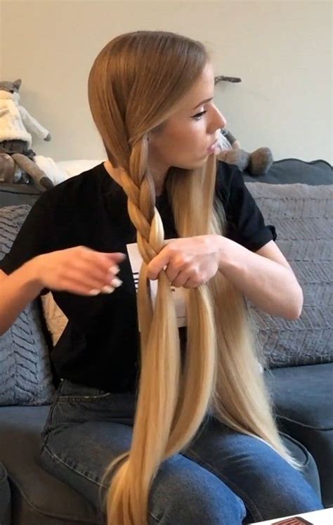 video super healthy braids realrapunzels long hair styles sexy long hair long blonde hair