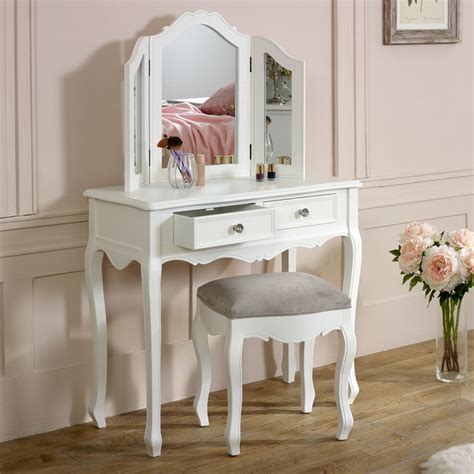 By nathan james (23) exclusive. White Dressing Table Set - Victoria Range | Melody Maison®