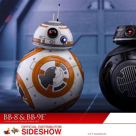 Hot Toys Bb 8 And Bb 9e Star Wars The Last Jedi Sixth Scale Figure Set