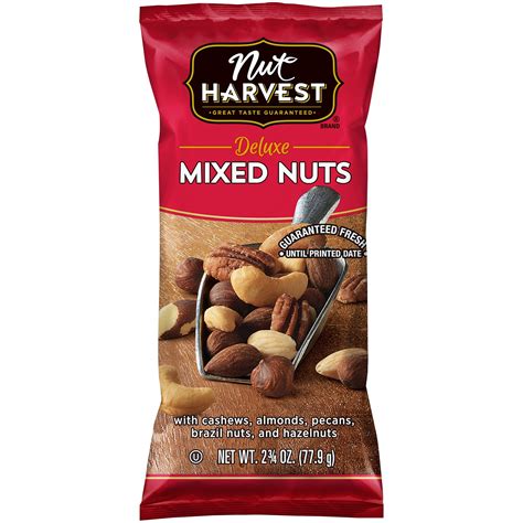 Nut Harvest Deluxe Mixed Nuts 275 Oz Bag
