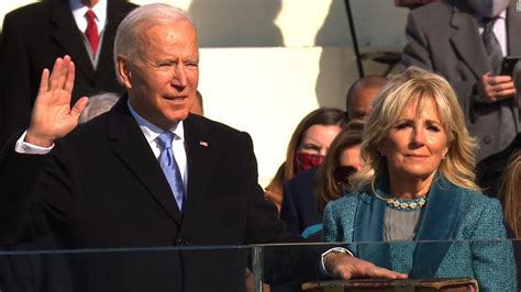 Watch The Moment Joe Biden Was Sworn In As 46th President Cnn Video