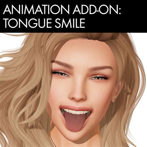 Second Life Marketplace Logo Bento Mocap Facial Animation 37 Tongue