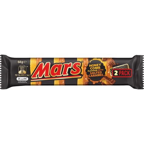 Mars Honeycomb Flavour Salted Caramel Chocolate Bar 64g Mars