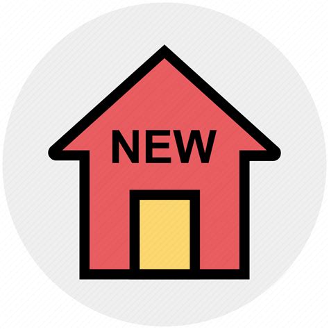 Apartment Home House New New House Property Real Estate Icon