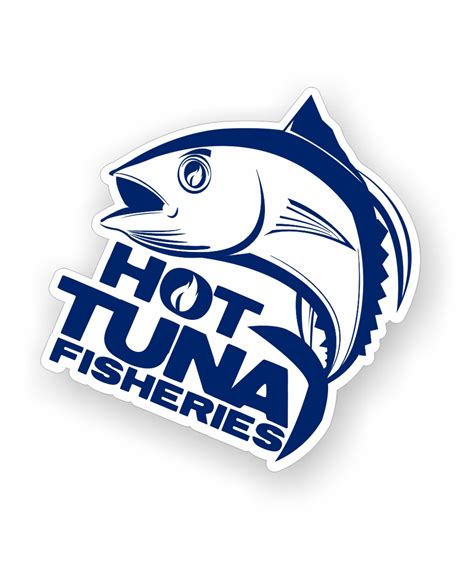 Hot Tuna Sticker Wicked Tuna Gear