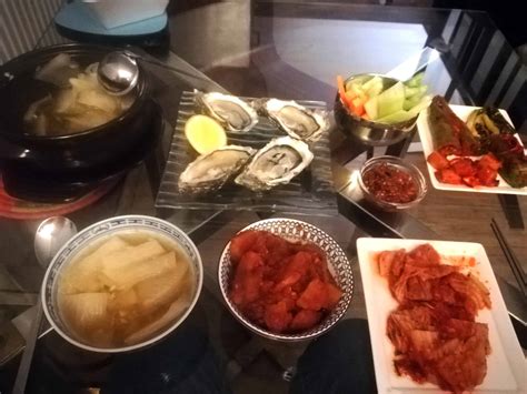 Korean Food Photo My Korean Dinner Table On