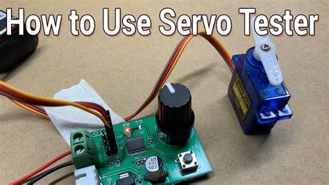 How To Use Servo Tester Youtube