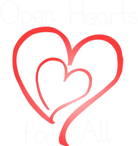 Download Transparent Open Heart Clipart Heart Clipartkey