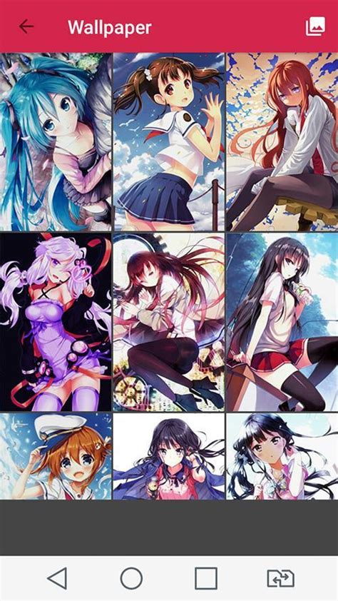 Скачать Anime Girls Lock Screen Wallpaper Apk для Android