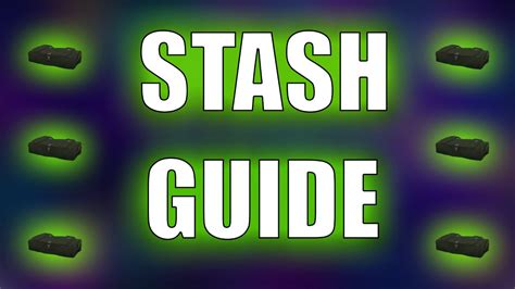 STALCRAFT FULL STASH GUIDE HOW TO USE STASHES YouTube
