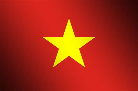 Die flagge der sozialistischen republik vietnams ist ein hoheitszeichen und staatssymbol. Die Flagge von Vietnam | Wagrati