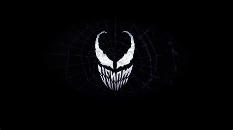 Venom Minimalist Logo 4k Wallpaperhd Superheroes Wallpapers4k
