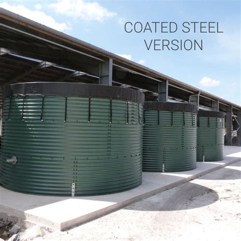 200000 Litre Galvanised Steel Water Tank Tanks Direct