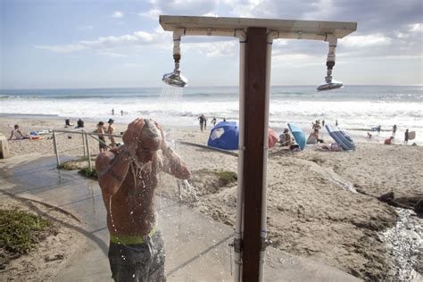 Beach Showers Are Back On Now That The Droughts Over 893 Kpcc