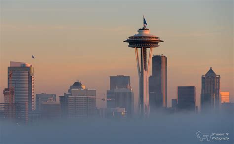 Space Needle From Kerry Park Seattle Usa