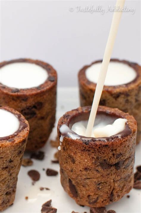 Milk And Cookie Shots Recipe With Images Chocolate Chip Cookies