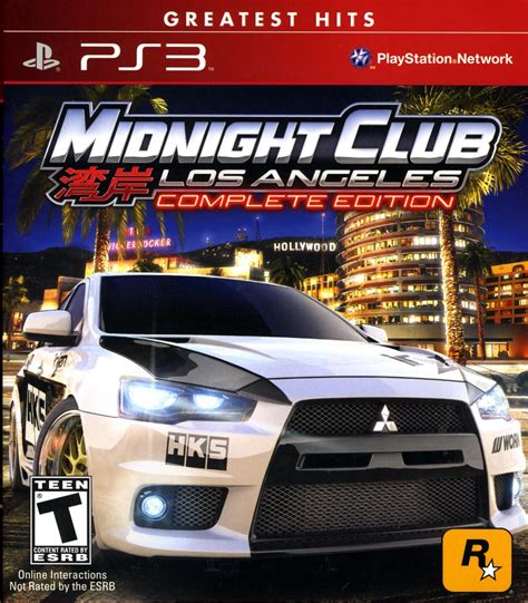 Midnight Club Los Angeles Complete Edition Playstation 3