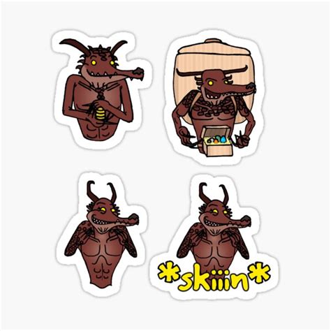 All 4 Kobolds Sticker For Sale By Dnmeadventures Redbubble