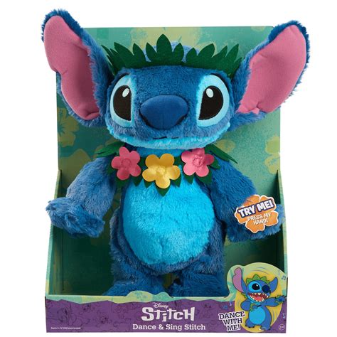 Just Play Disneys Lilo And Stitch Dancing Stitch 14 Inch Feature Plush