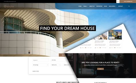 Responsive Html Templates Real Estate Free Gaswdude