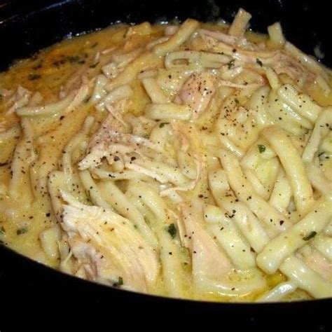 Add seasonings, then the egg noodles. Instant Pot Pioneer Woman Comfort Chicken Noodle Soup ...
