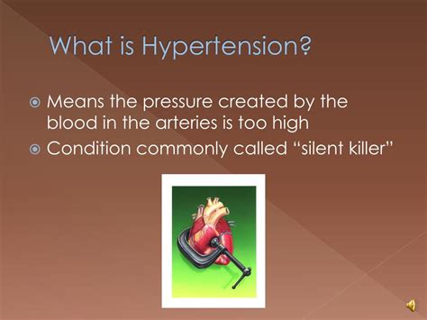Ppt Hypertension Powerpoint Presentation Free Download Id5312913