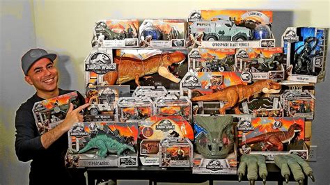 Epic Jurassic World Toys Complete Set Wave 1 Review All Fallen Kingdom