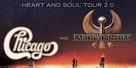 Chicago And Earth Wind And Fire Set Dates For 2016 Heart And Soul Tour
