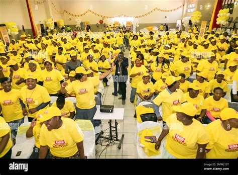 Johannesburg, South Africa - September 17, 2015: African community