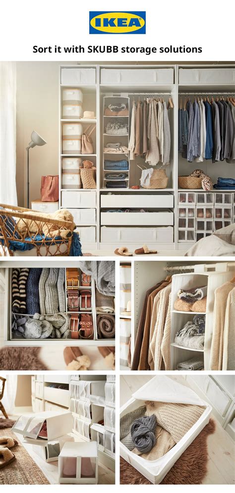 Use dividers to separate shelf space. Australia | Wardrobe storage, Wardrobe solutions, Ikea