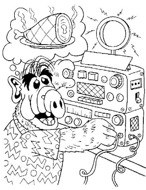29 Alf Ideas Alf Coloring Pages Vintage Coloring Books