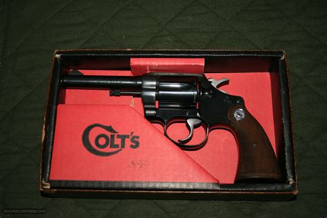 Colt Police Positive Special Cal 32 Colt Np 4 Barrel As New In Box