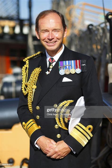 The Newly Appointed Second Sea Lord Vice Admiral David Steel Who