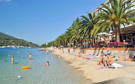 Chorvatsko Ostrov Korčula Přímo Na Pláži V Hotelu Posejdon S All