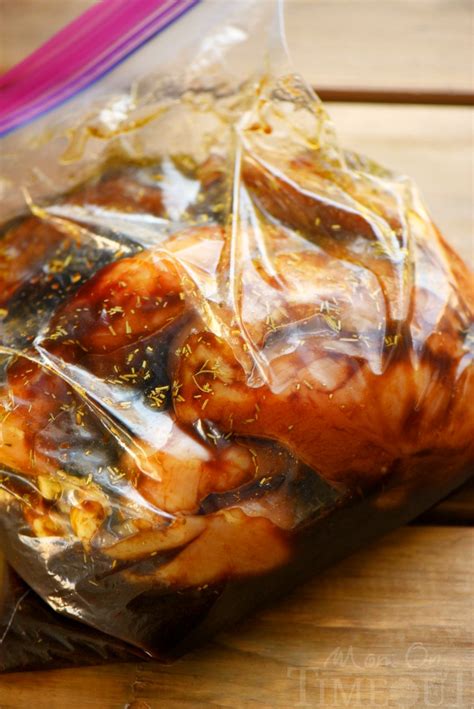 Marinades usually have oil in them, which helps keep the chicken (or whatever meat you marinade) moist while cooking. The BEST Chicken Marinade Recipe - Mom On Timeout