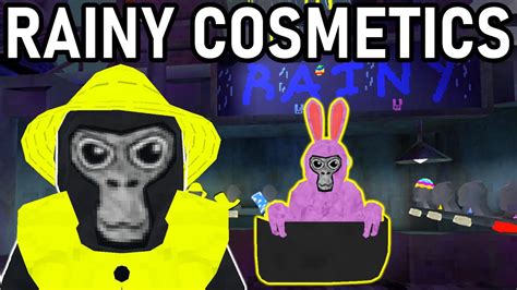 Rainy And Easter Cosmetics New Update Gorilla Tag New Cosmetics