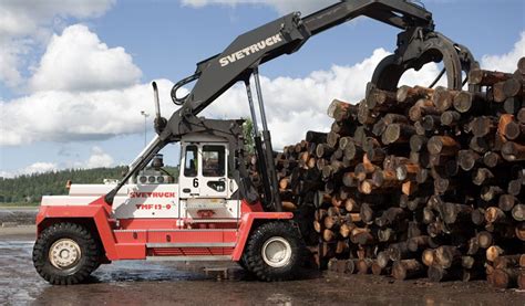Log Grabs And Log Stackers Powerful Svetruck Tmf Cooper Handling
