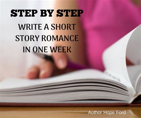 How To Write And Publish One Short Romance Story A Week Short Story