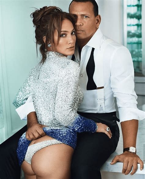 Jennifer Lopez And Alex Rodriguez Get Frisky For Vanity Fair