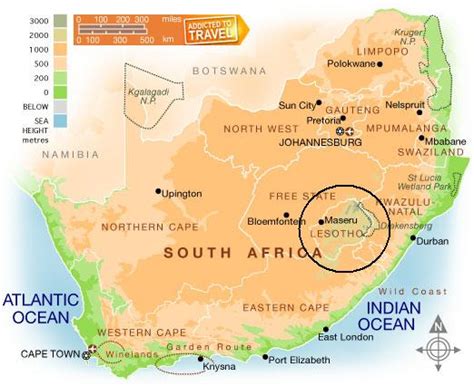 Lesotho is a small country totally surrounded by south africa. Not All Who Wander Are Lost: Lesotho...wait, where is that?