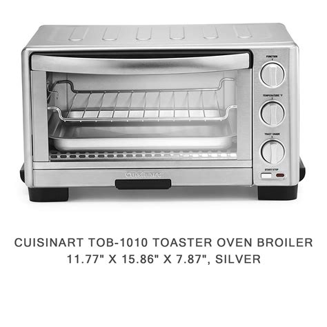 Cuisinart Tob 1010 Toaster Oven Broiler 1177 X 1586 X 787