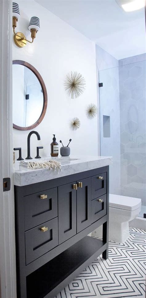 With a free standing sink, our sleek countertop cabinets create the perfect base. 326 best images about GRAY WHITE BATHROOMS on Pinterest