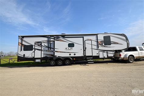 2016 Forest River Xlr Thunderbolt 415amp Toy Hauler Fifth Wheel The