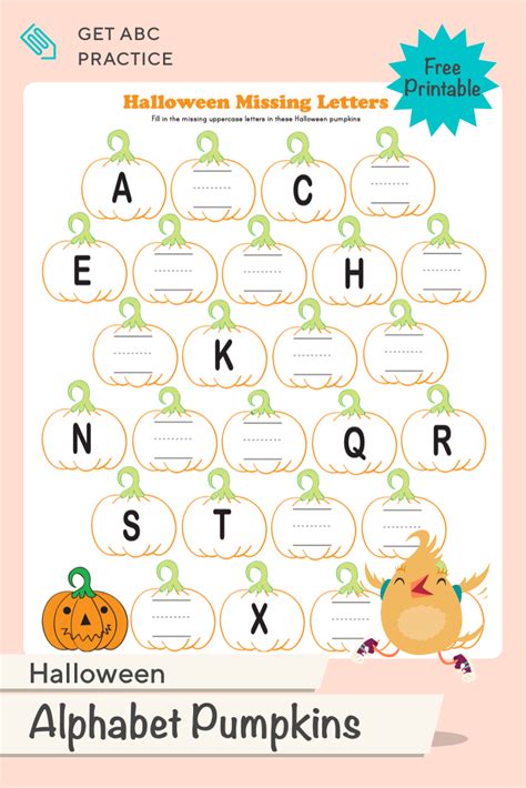 Halloween Alphabet Worksheet Alphabet Worksheets