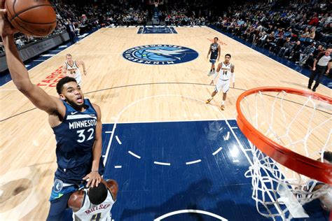 Karl Anthony Towns Puts Paul Millsap On A Poster