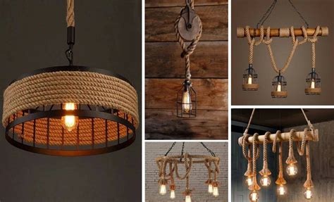 15 Diy Rope Hanging Light Ideas Decor Units