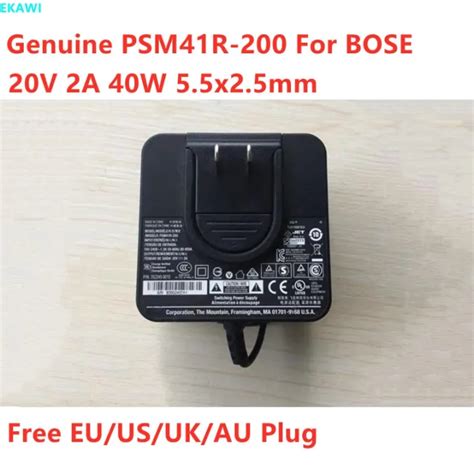 Genuine PSM41R 200 20V 2A 40W PSM40R 200 AC Adapter For BOSE Sounddock
