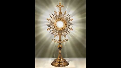 Blessed Sacrament First Friday Adoration Youtube